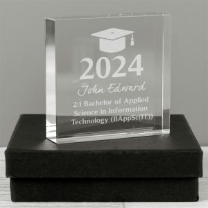 Personalised Graduation Glass Token
