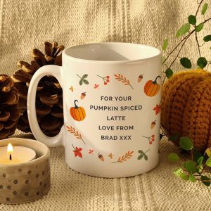 Personalised Pumpkin Halloween Mug Ceramic