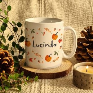 Personalised Pumpkin Halloween Mug Ceramic