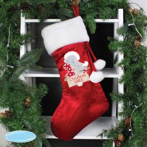 Personalised Tiny Tatty Teddy My 1st Christmas Stocking