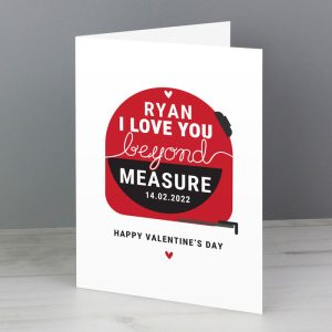 Personalised Beyond Measure Card