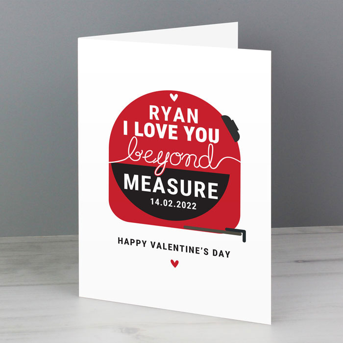 Personalised Beyond Measure Card