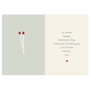 Personalised The Perfect Match Card