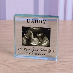 Personalised Photo Baby Scan Token - Love You Already