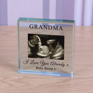 Personalised Photo Baby Scan Token - Love You Already