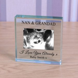 Personalised Photo Baby Scan Token - Love You Already