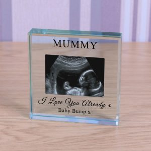 Personalised Photo Baby Scan Token - Love You Already