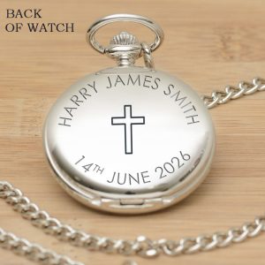 Personalised Engraved Boy's Confirmation Pocket Watch