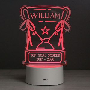 Personalised Trophy LED Colour Changing Light