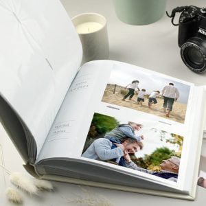Personalised Birthday Square Photo Album Any Age