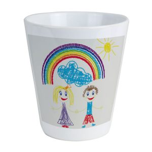 Personalised Children's Drawing Photo Upload Plant Pot