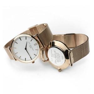 Personalised Women's Gold Eid Mubarak Elie Beaumont Watch