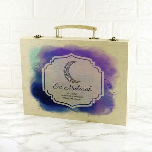 Kid's Personalised Eid Mubarak Colouring Set Art Case