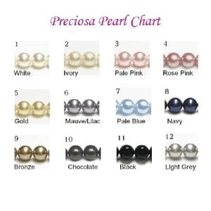 Personalised Silver & Pearl Flower Girl Bridesmaid Bracelet