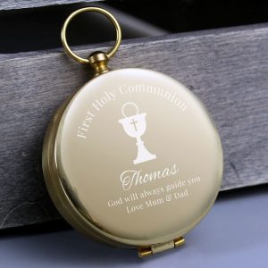 Personalised First Holy Communion Gift Keepsake Compass