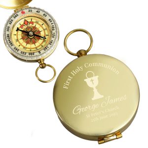 Personalised First Holy Communion Gift Keepsake Compass