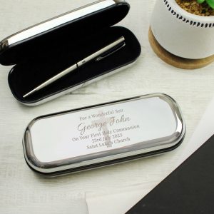 Personalised Religious Occasion Pen and Box Set