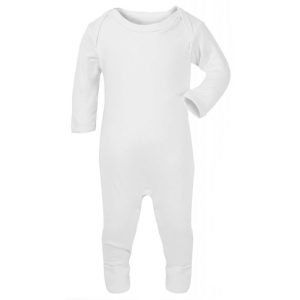 Personalised Woodland Long Sleeve Baby Grow - Various Sizes