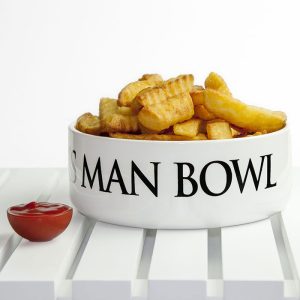 Personalised Dad's Super Large Ceramic Man Bowl