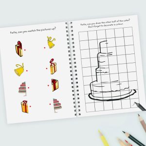 Personalised Wedding Activity A5 Size Flower Girl Page Boy