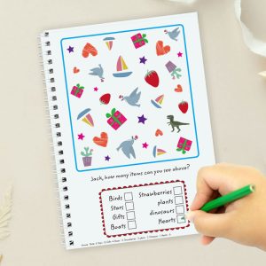 Personalised Wedding Activity A5 Size Flower Girl Page Boy