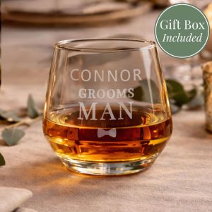 Personalised Groomsman Tumbler Wedding or Stag Party Gift
