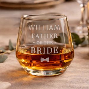 Personalised Father of the Bride Tumbler Thank You Gift