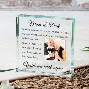 Memorial Photo Upload Glass Token Until We Meet Again