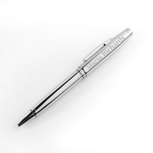 Personalised Engraved Cross Coventry Ballpoint Pen Chrome