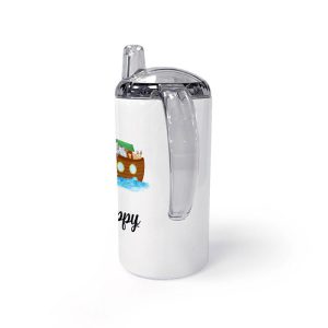 Personalised Noah's Ark Stainless Steel Sippy Cup