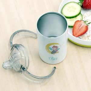 Personalised Fairy Girl's Stainless Steel Sippy Cup