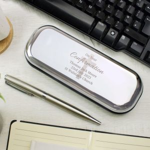 Personalised Confirmation Pen and Box Set Boy or Girl