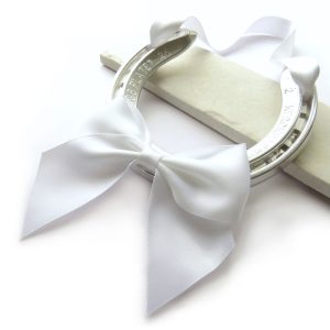 Real Wedding Horseshoe Gift Bride and Groom