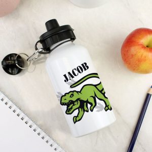 Personalised Kid's Dinosaur Drinks Water Bottle