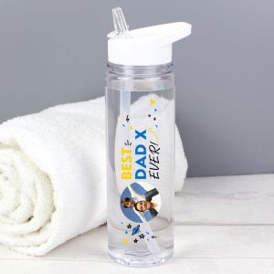 Personalised Best Ever Photo Upload BPA-Free Water Bottle