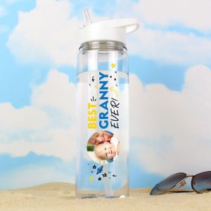 Personalised Best Ever Photo Upload BPA-Free Water Bottle
