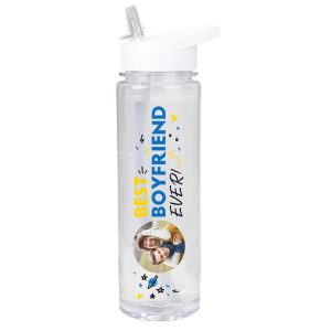 Personalised Best Ever Photo Upload BPA-Free Water Bottle
