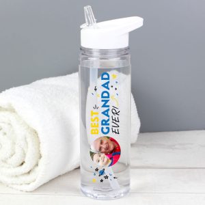 Personalised Best Ever Photo Upload BPA-Free Water Bottle