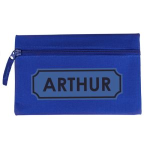 Personalised Blue Pencil Case Back to School Supplies