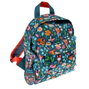 Girl's Personalised Fairies In The Garden Backpack