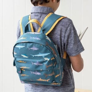 Personalised Shark Backpack School or Nursery Bag