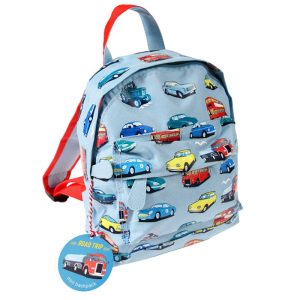 Kid's Personalised Road Trip Cars Backpack Bag