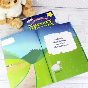 Kid's A4 Personalised Nursery Rhyme Book