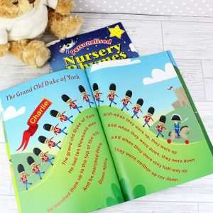 Kid's A4 Personalised Nursery Rhyme Book