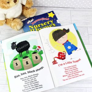 Kid's A4 Personalised Nursery Rhyme Book