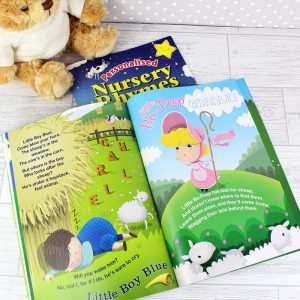 Kid's A4 Personalised Nursery Rhyme Book