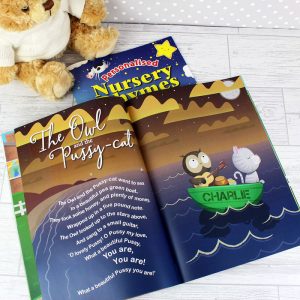 Kid's A4 Personalised Nursery Rhyme Book