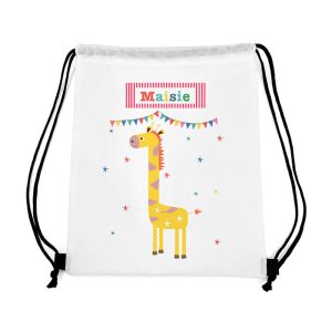 Personalised Children's Giraffe Waterproof Swim Kit P.E. Bag