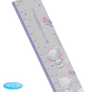 Girl's Personalised Tiny Tatty Teddy Unicorn Height Chart