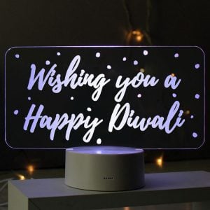 Personalised Light Up Message LED Colour Changing Sign